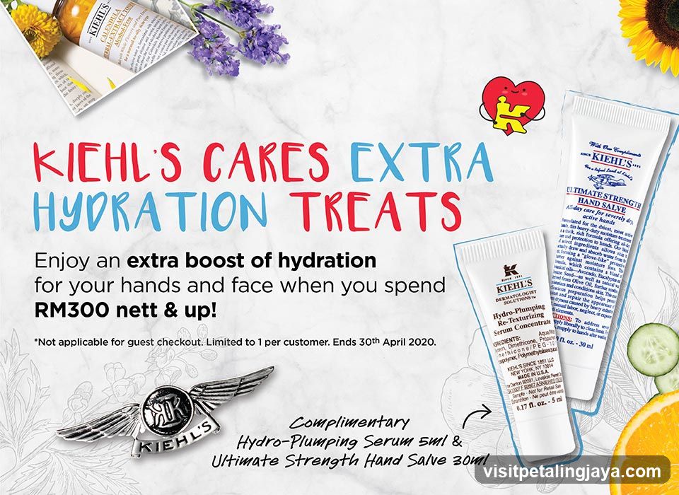 Kiehl's Hydration Treats Promotion