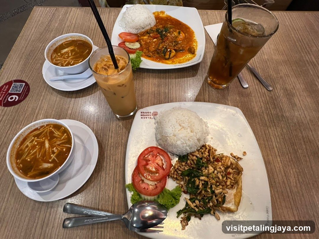 Thai Food Spread