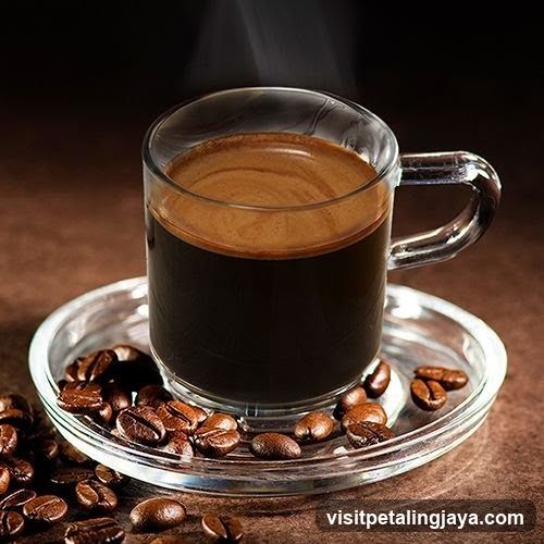 Espresso with Coffee Beans
