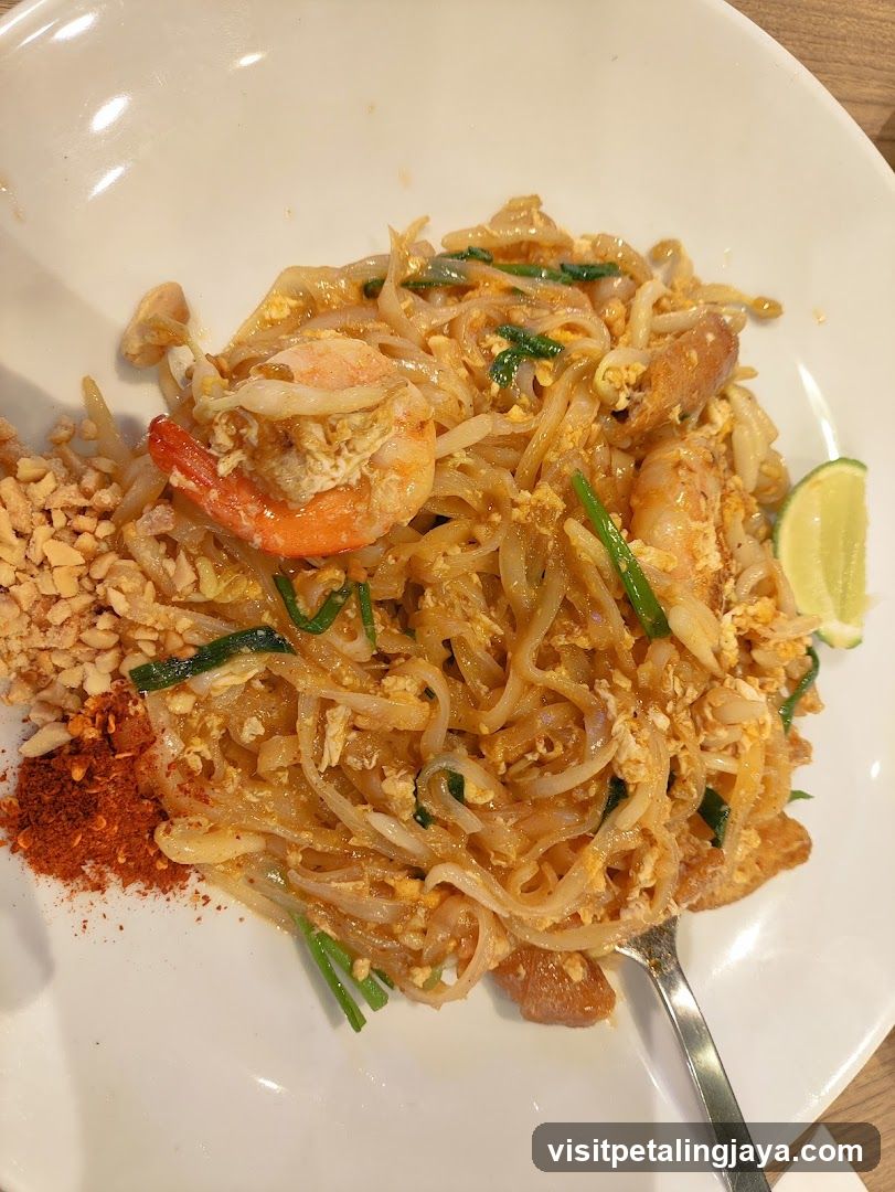 Pad Thai with Shrimp
