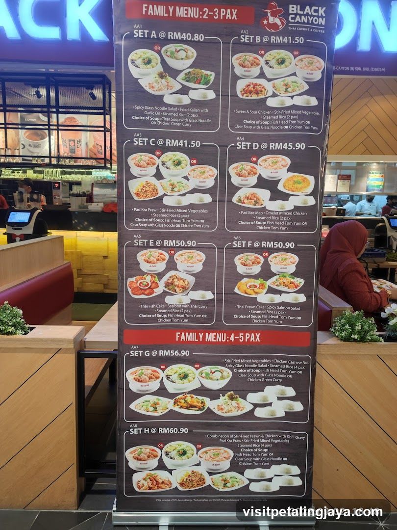 FAMILY MENU