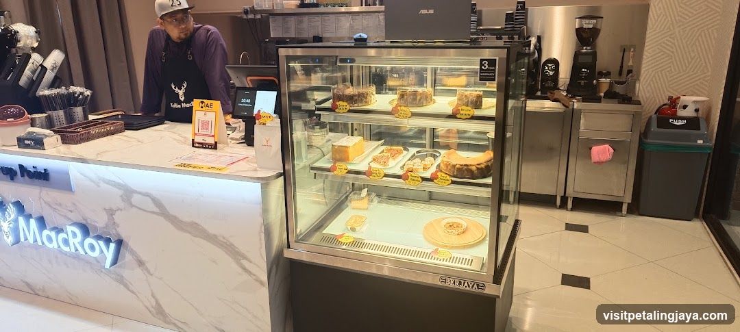 Cafe Counter with Cakes