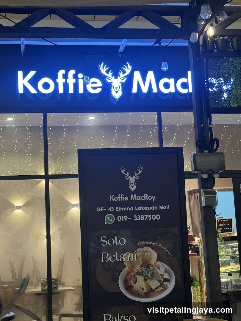 Koffie MacRoy Menu Board