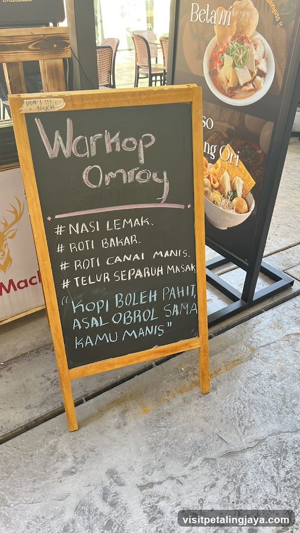 Warkop Omroy Menu