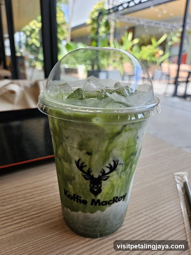 Iced Matcha Latte