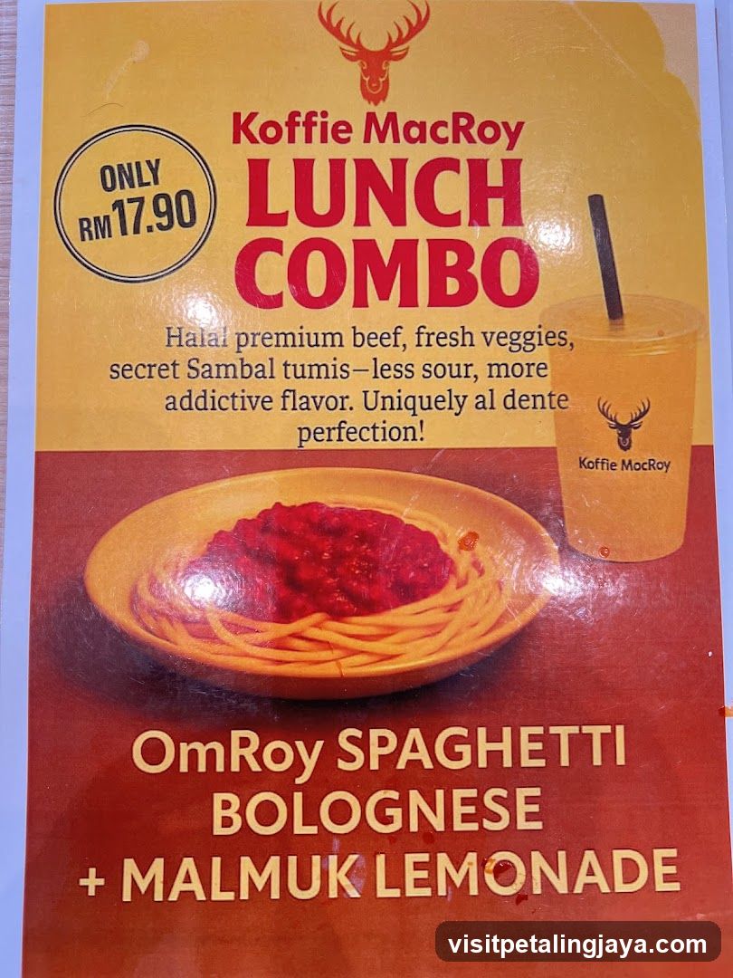 Koffie MacRoy Lunch Combo