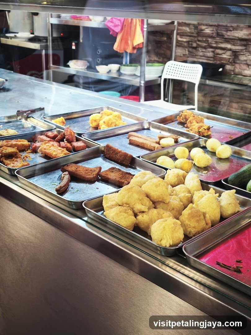 Fried Food Display