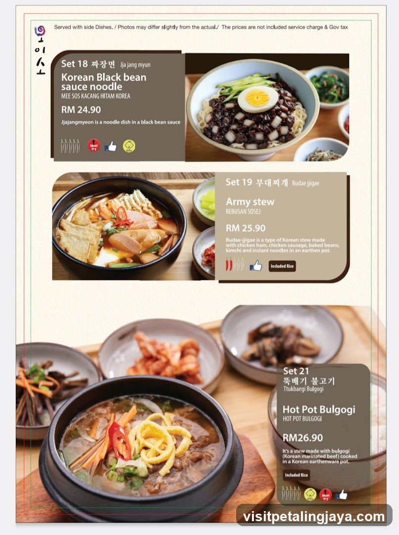 Korean Food Sets