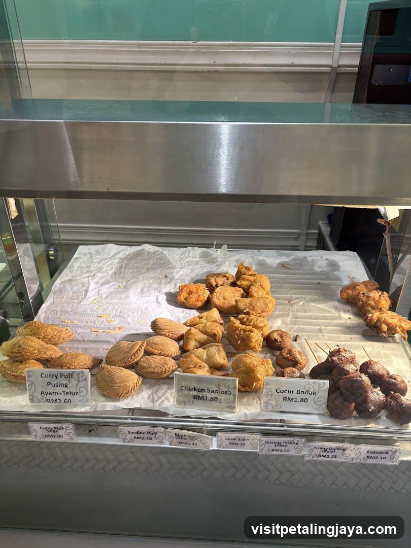 Fried Snacks Display