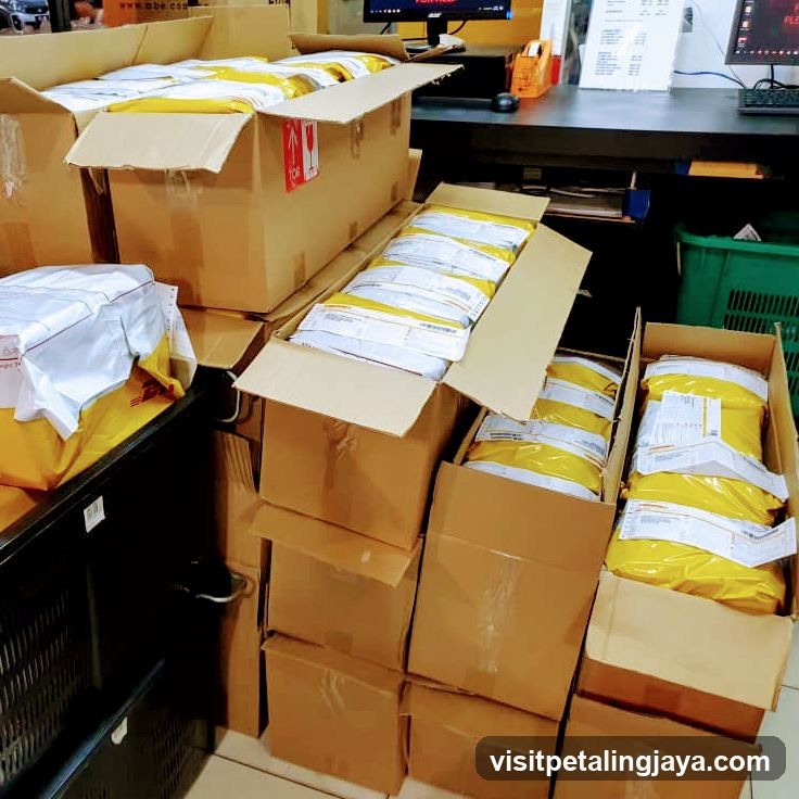 Packages ready for shipping