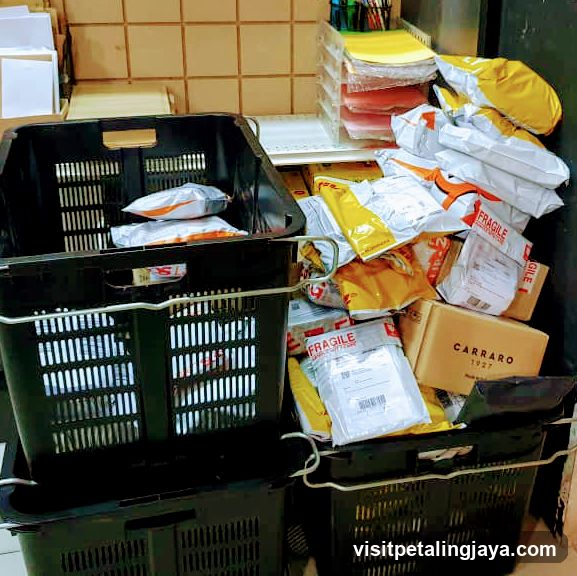 Packages in Baskets