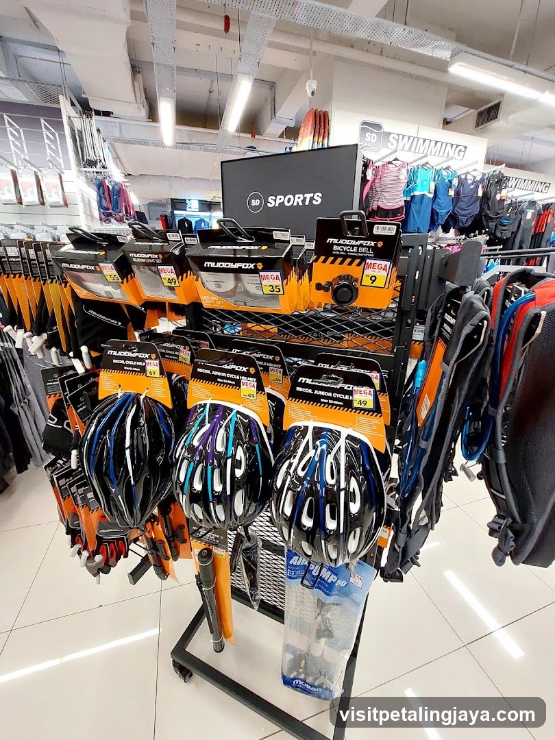 Sports Equipment Display