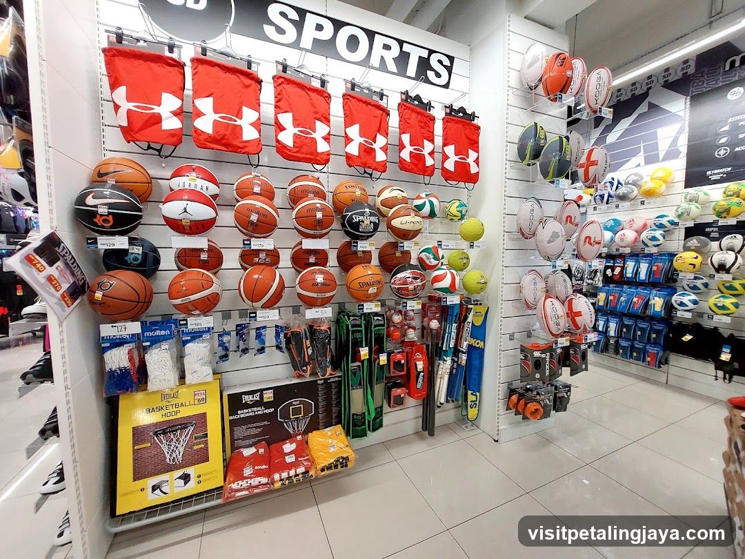 Sports Equipment Display