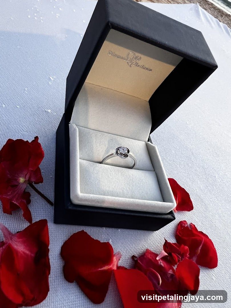 Diamond Ring in Presentation Box