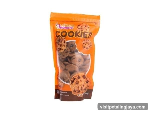 Dunkin' Donuts Cookies Packaging