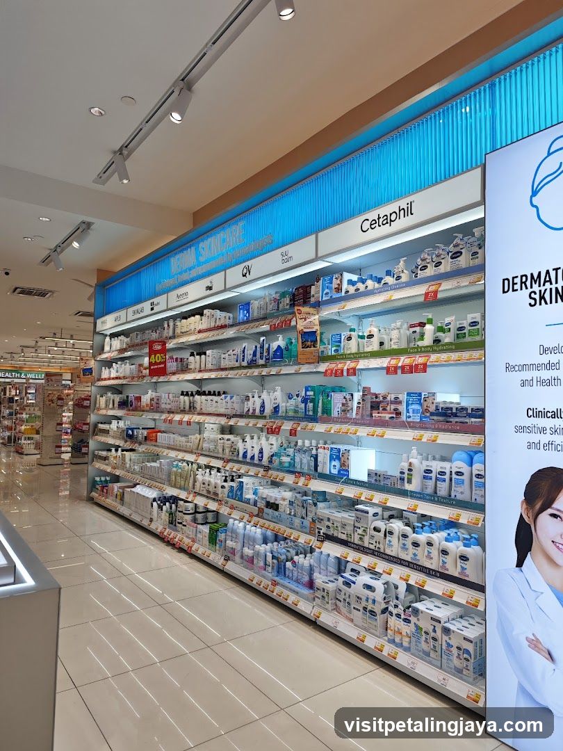 Derma Skincare Aisle