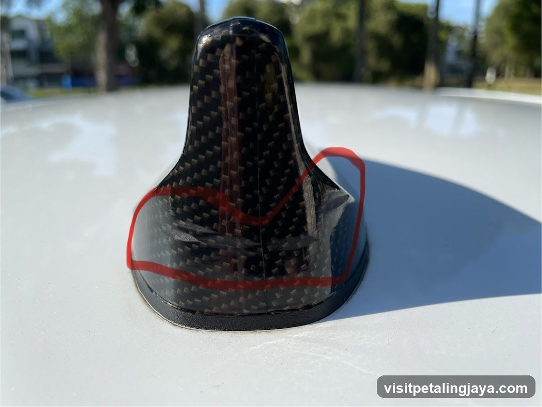 Carbon Fiber Shark Fin Antenna