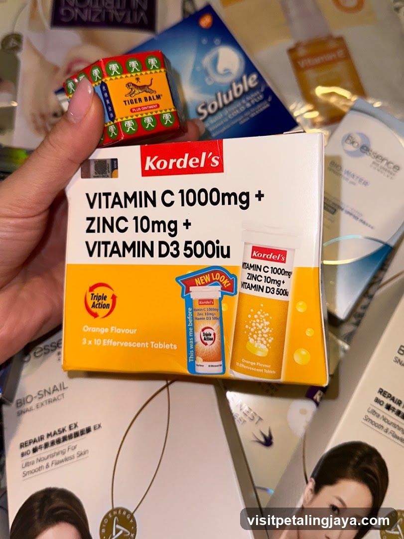 Kordel's Vitamin C, Zinc, and Vitamin D3 Supplement
