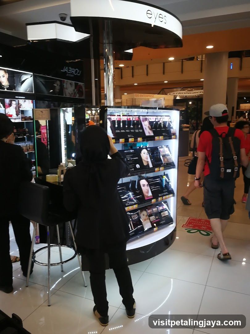 Cosmetics display