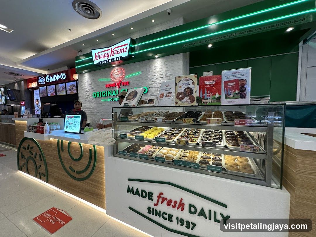 Krispy Kreme Doughnut Display