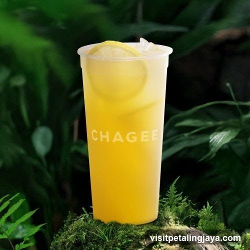 Lemonade with CHAGEE logo