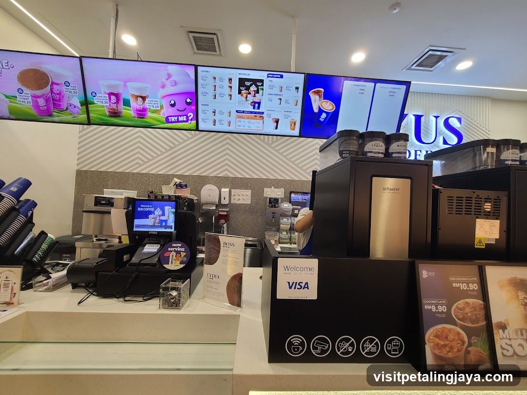 ZUS Coffee Counter
