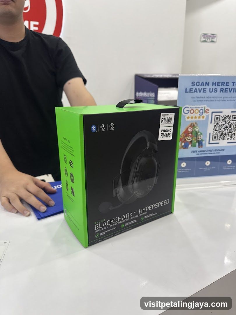 Razer Blackshark V2 Hyperspeed Headset