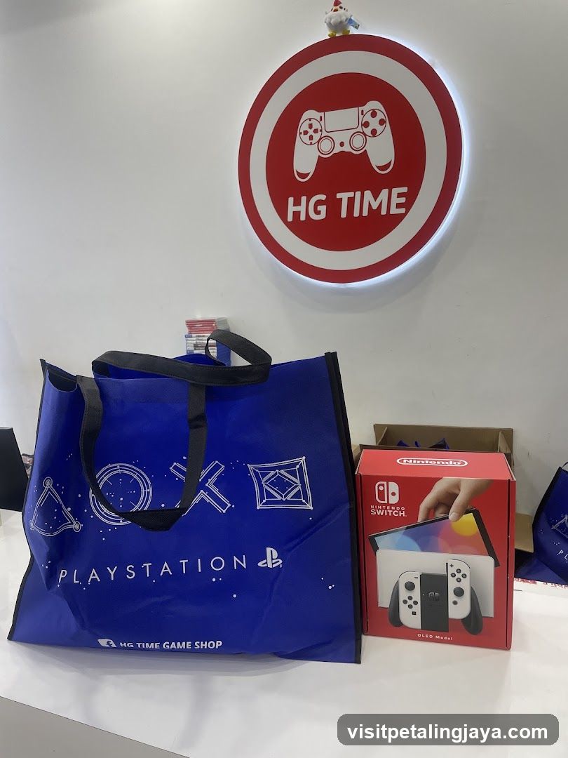 Gaming merchandise display