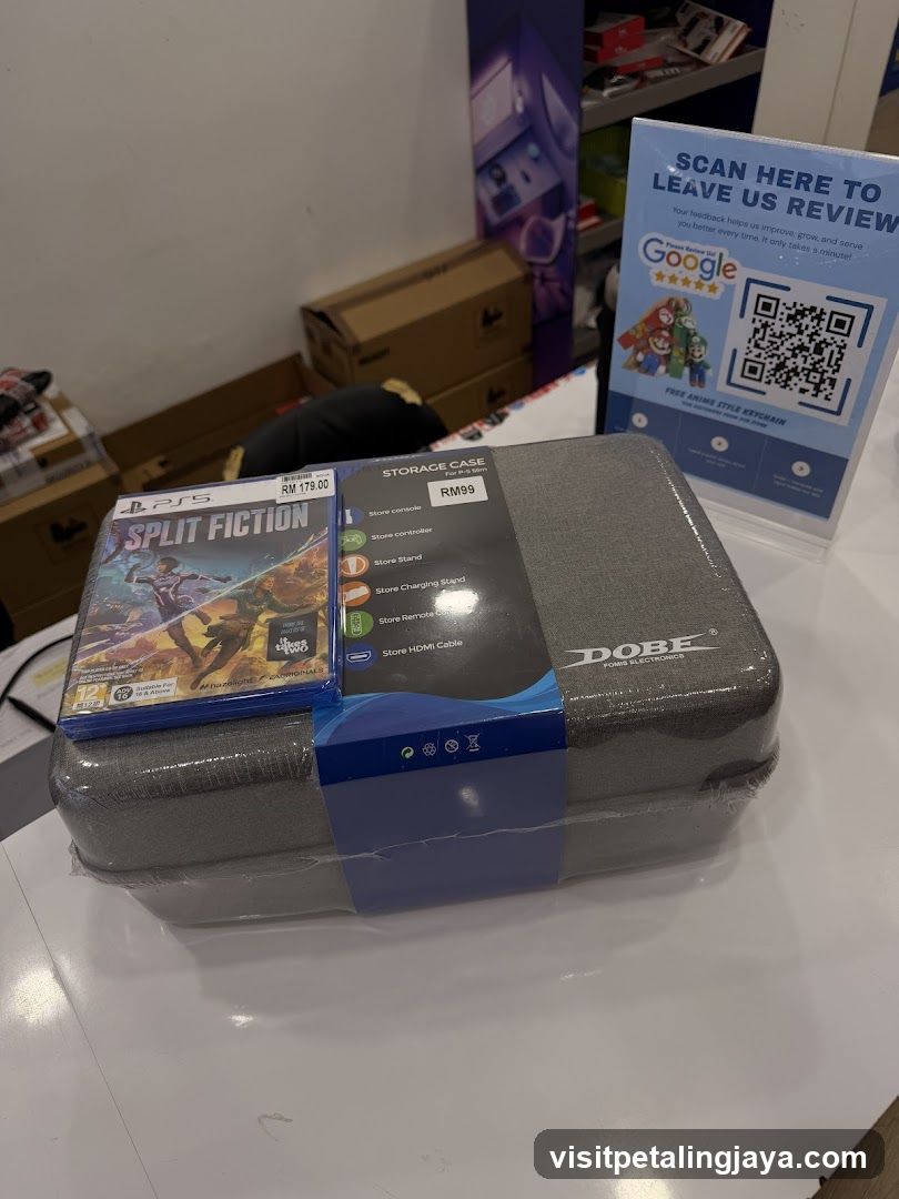 Video Game and Storage Case