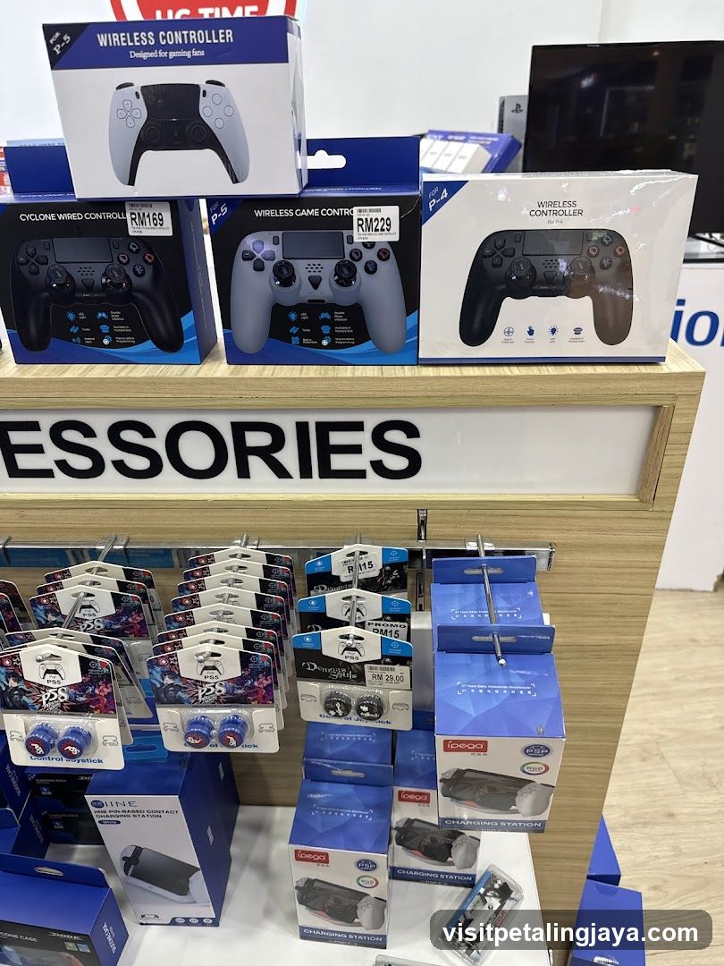 Video Game Accessories Display