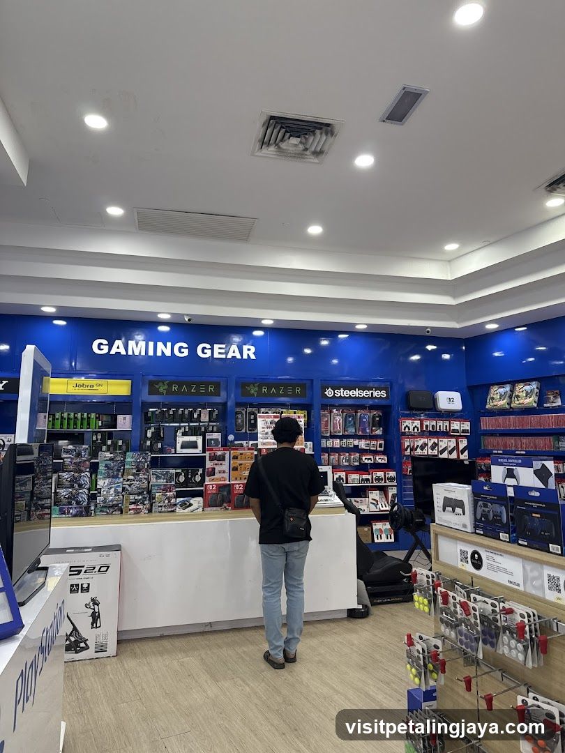 Gaming Store Interior