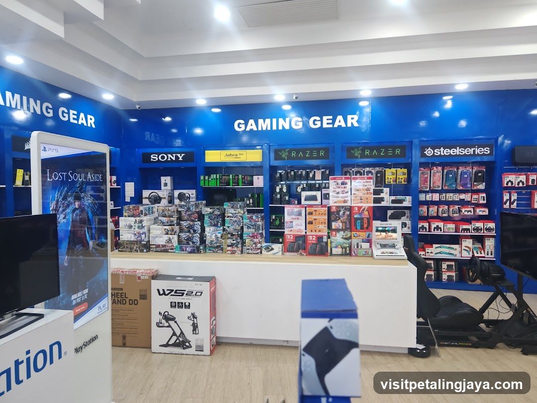 Gaming Store Interior