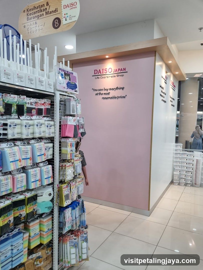 Daiso Japan Store Interior
