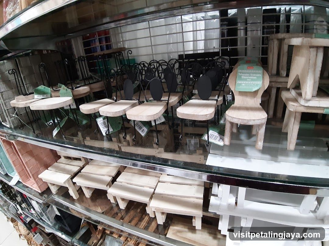 Miniature Wooden Furniture Display