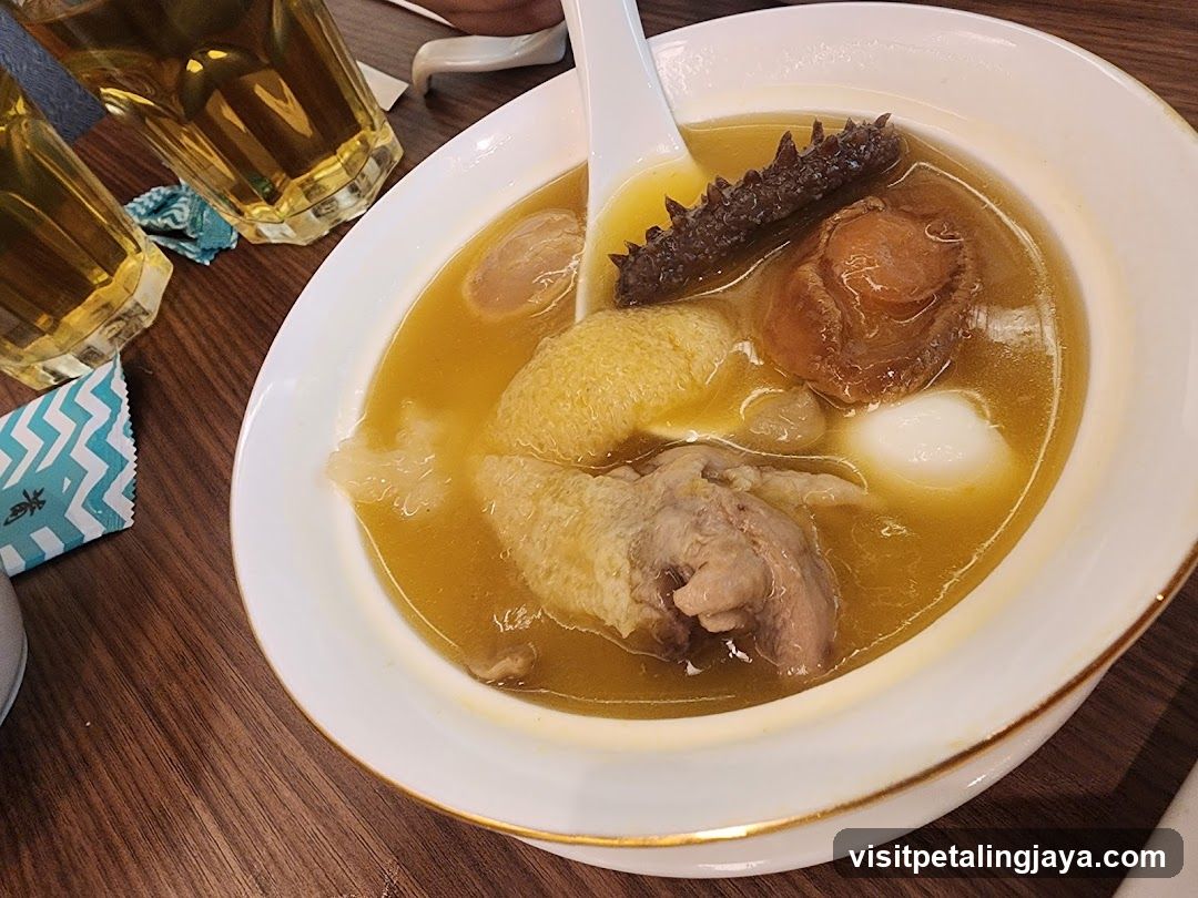 Abalone and Sea Cucumber Soup