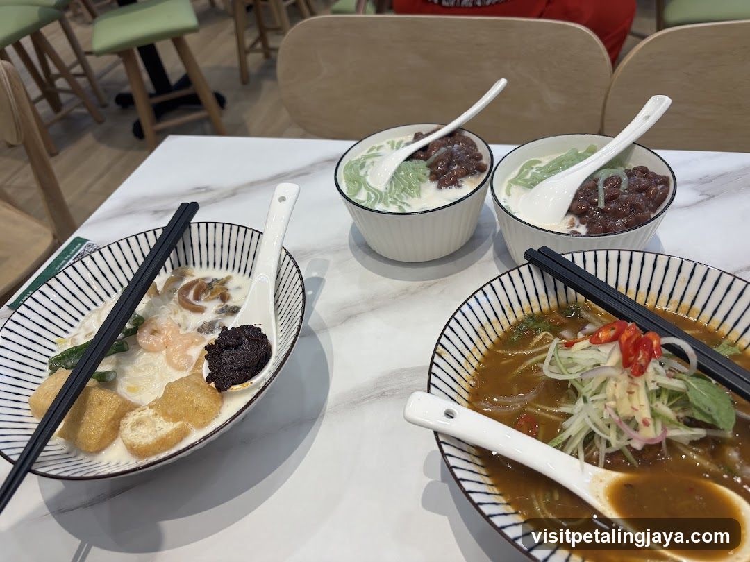 Desserts and Noodles