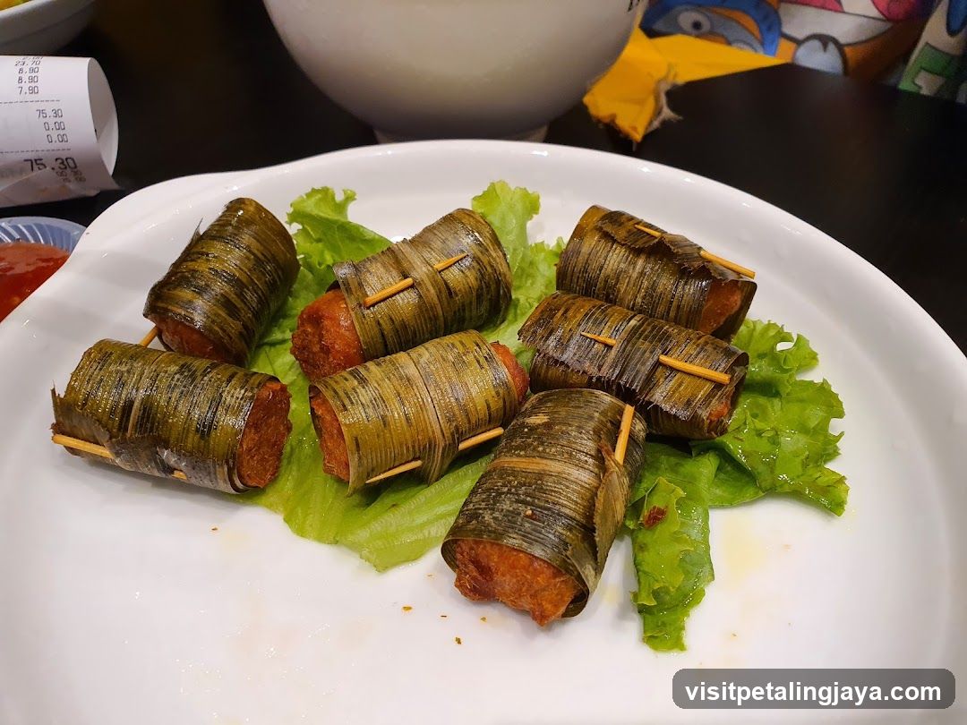 Pandan Chicken Rolls