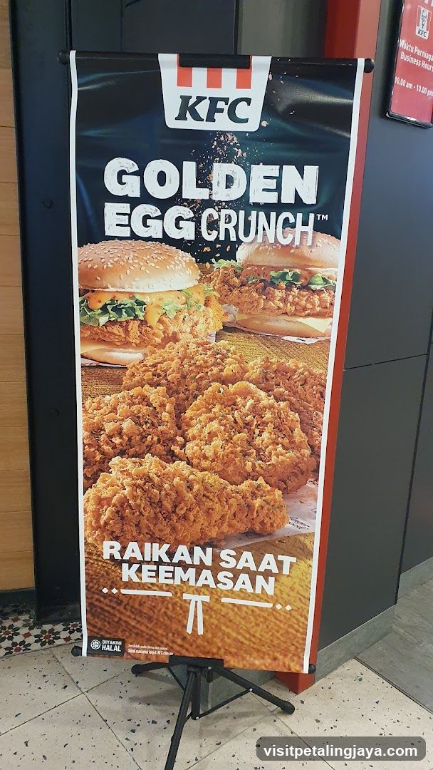 KFC Golden Egg Crunch Banner
