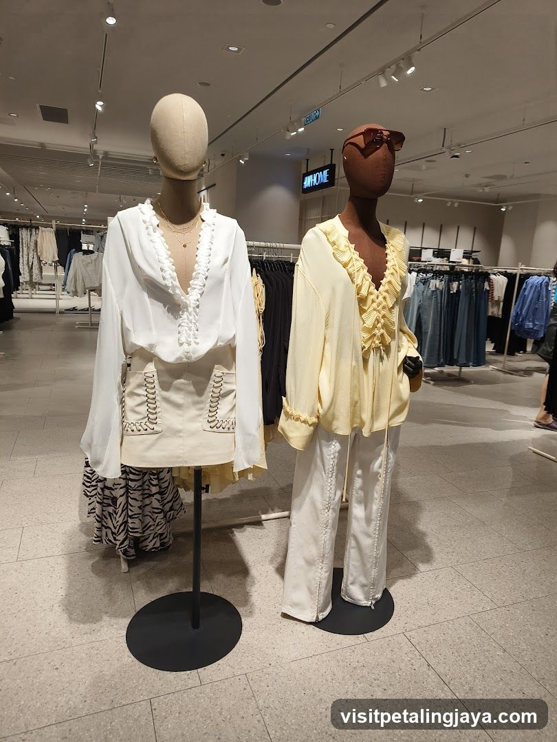 Mannequins in a clothing store