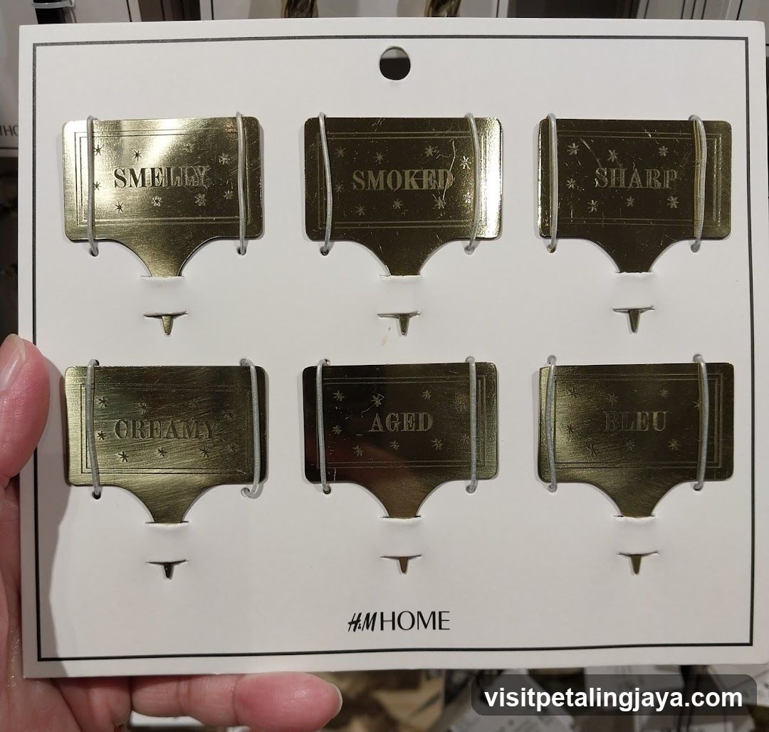 H&M Home Cheese Markers
