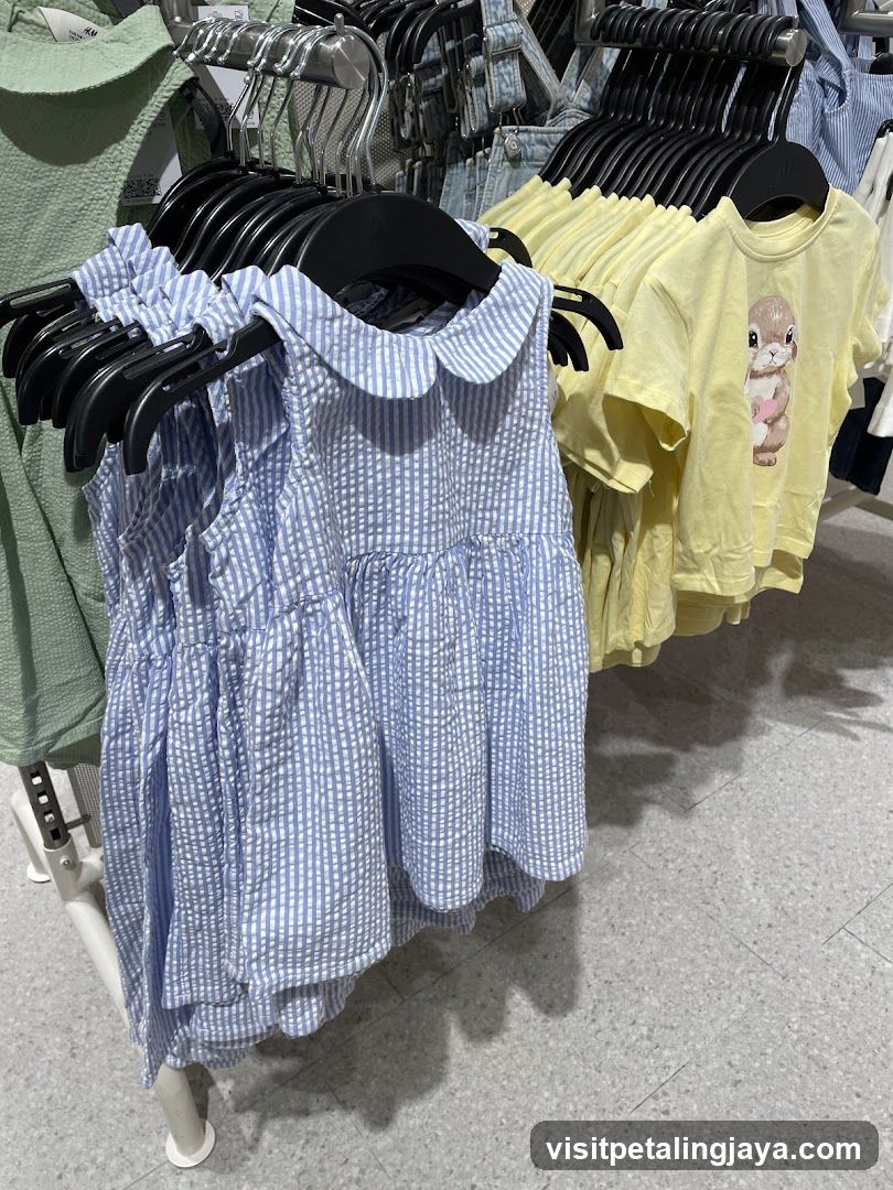 Children's Clothing Display