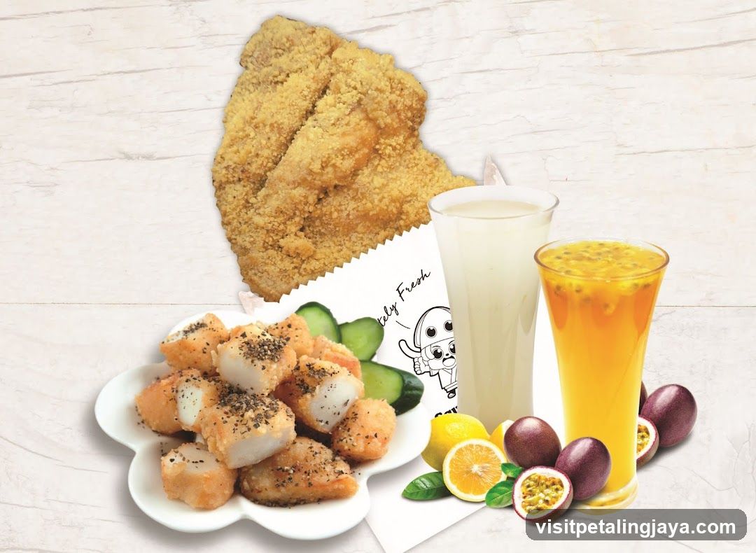 Fried Chicken and Drinks