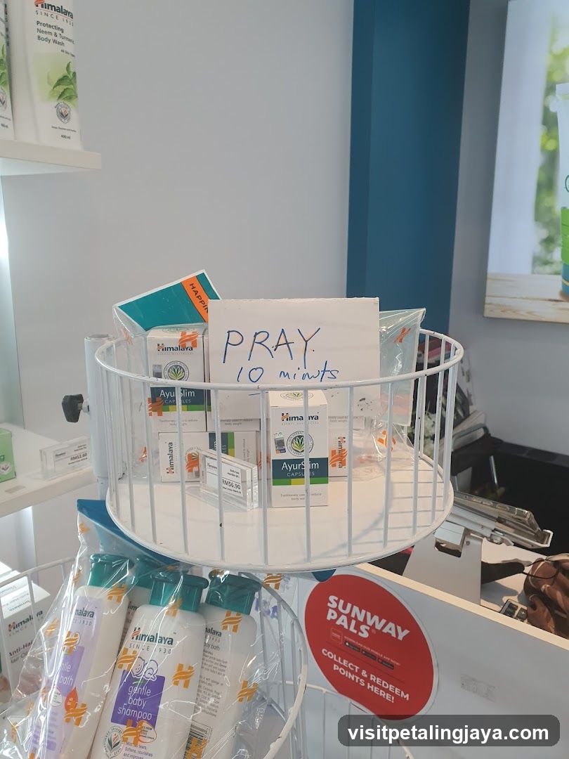 Himalaya Products Display