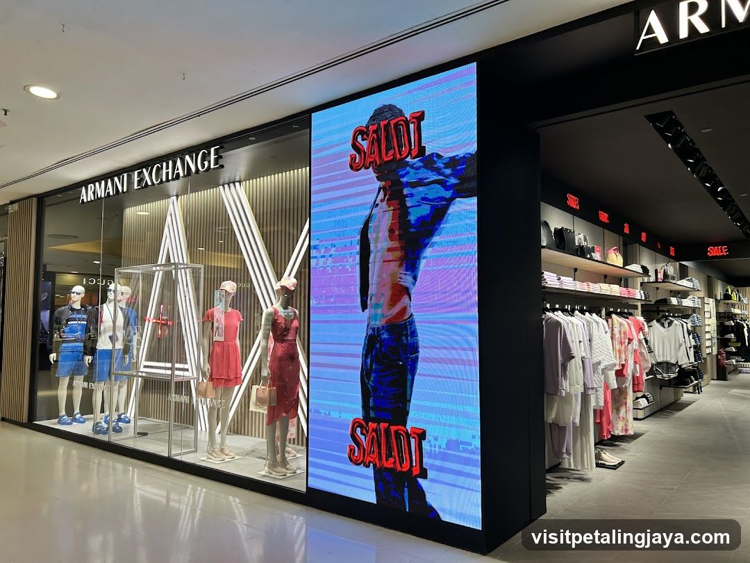 Armani Exchange Storefront