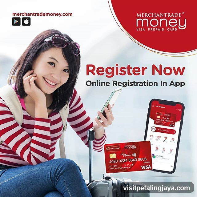 Merchantrade Money Visa Prepaid Card Advertisement