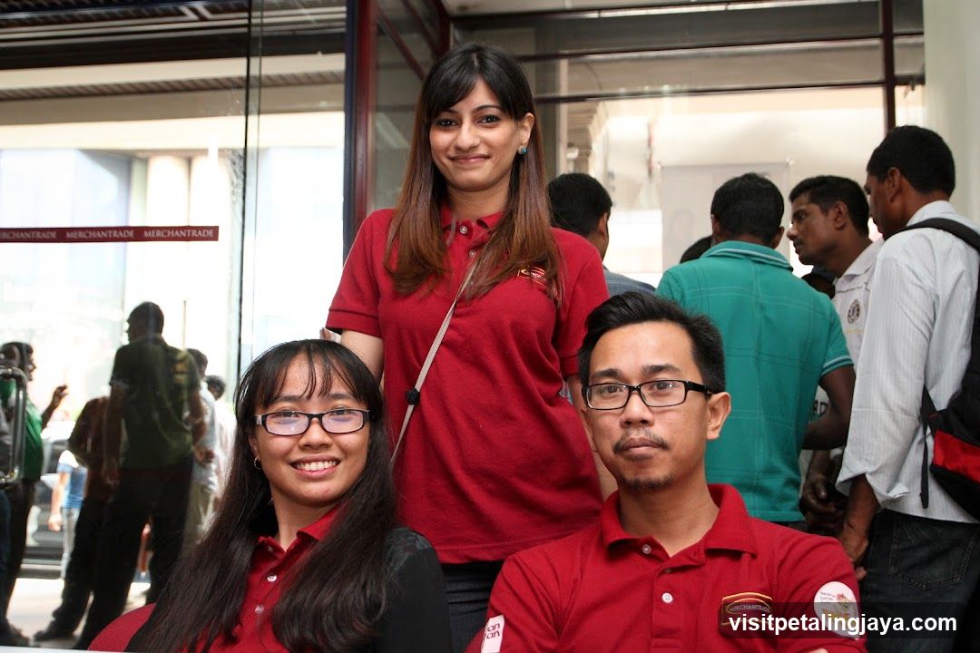 People in Red Shirts