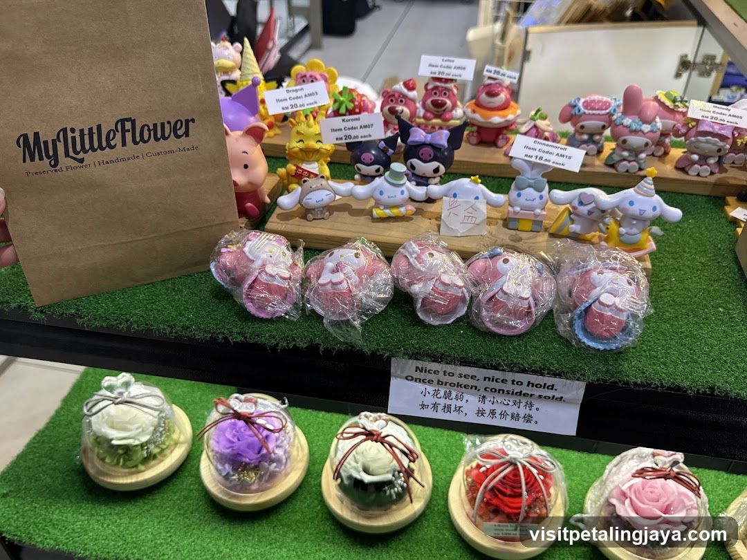 MyLittleFlower (Paradigm Mall) - 会睡觉的真花， 永生花，夜光花礼品专卖店