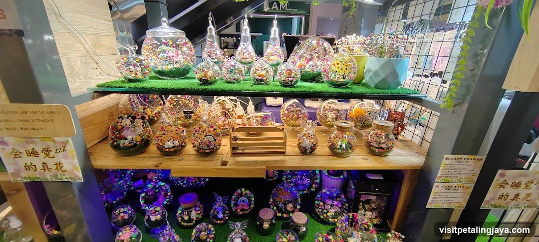 Decorative Glass Orbs with Figurines