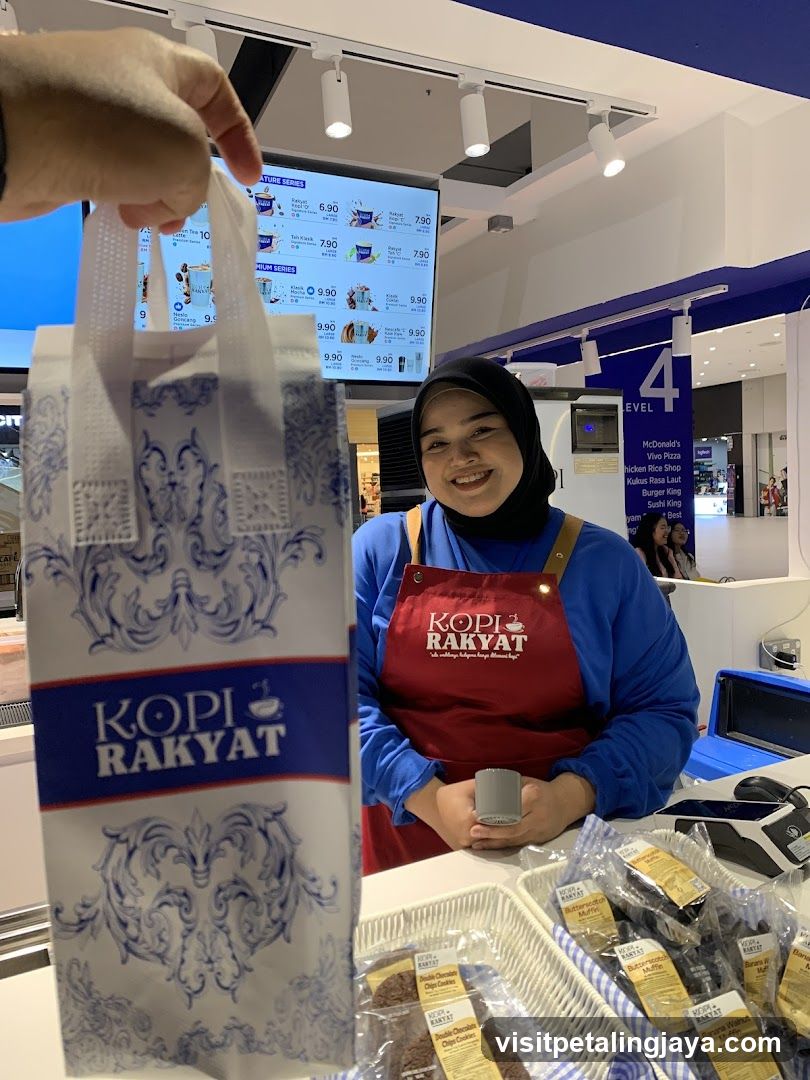 Kopi Rakyat Staff with Merchandise