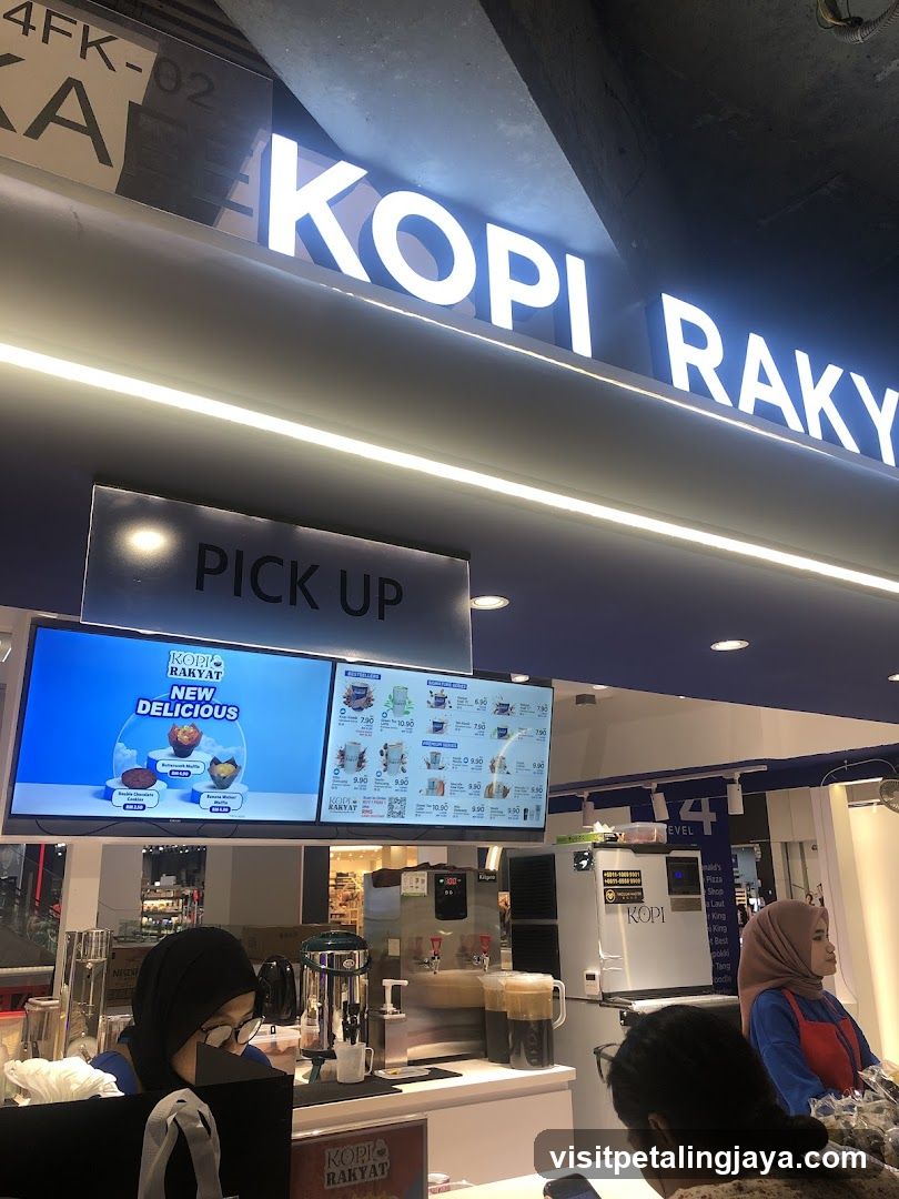 Kopi Rakyat Pick Up Counter